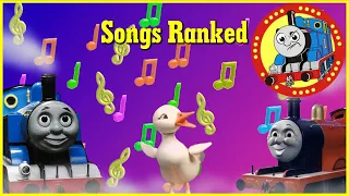 THOMAS THE TANK ENGINE SONGS RANKED