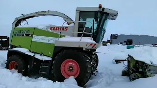 Комбайн силосоуборочный Claas Jaguar 830 экспресс-обзор от Владислава Перегудова