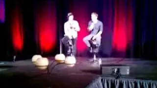 2. Ian Somerhalder and Paul Wesley Q&A in Spain  2011