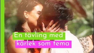 Deltagarna kärlekshyllar varandra i tävlingen Love Bombing I Love Island Sverige 2018 (TV4 Play)