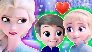 La HIJA DE ELSA se ENAMORA del NUEVO CHICO ❤️ - Juguetes Fantásticos