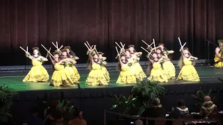 Hālau Hi'iakaināmakalehua - 2019 Queen Lili'uokalani Keiki Hula