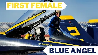 First Female Blue Angel Jet Pilot.  - LCDR. Amanda Lee