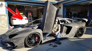 Мужик купил 3D-принтер и напечатал с сыном Lamborghini в гараже... Соседи думали они сошли с УМА...