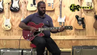 Kirk Fletcher plays a 1963 Gibson ES-335 CH at GuitarPoint Maintal / Vintage Guitars