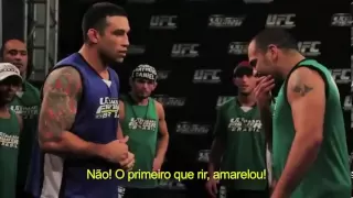 Encarada entre Werdum e Artilheiro - TUF Brasil