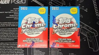 2022 Topps Chrome Platinum Anniversary retail!  Red # /5 hit!