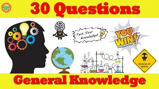 Tough General Knowledge quiz | 30 Trivia Quiz Questions. No multiple choices so how good are you?