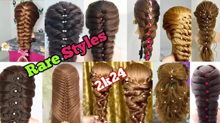 12 new unique style braid/special wedding season braid hairstyles #hairstyltutorial #braidhairstyles