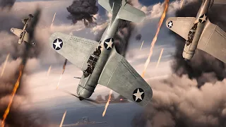 Cuando bombarderos en picado hundieron los portaaviones en Midway