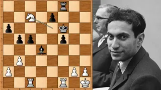 Mikhail Tal vs Bruno Parma - Bled (1961)