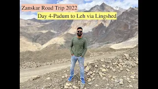 Zanskar Valley| Day 4 |Padum to Leh|Lingshed Road|Zanskar River|Off-Road|Steep Incline Road|
