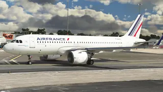 Flight Simulator FS2020 Biarritz to Paris Orly (4K - 60 FPS) A320Neo