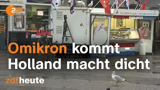 Omikron und Corona-Widerstand in den Niederlanden I auslandsjournal