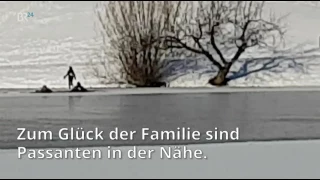 Zwei Menschen brechen in Münchner Olympiasee ein | BR24
