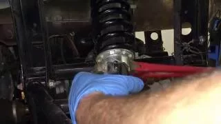 Honda Pioneer Rear Shock Adjustment 101. No spanner wrench. Hondasxs Forum