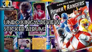 ⚡ ALBUM STICKER POWER RANGERS (EDITORIAL BERLÍN) - UNBOXING & REVIEW