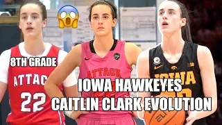 IOWA HAWKEYES CAITLIN CLARK THROUGH THE YEARS!! 8th Grade to College Star!