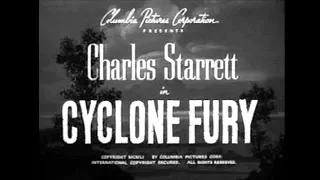 The Durango Kid - Cyclone Fury - Charles Starrett, Clayton Moore, Smiley Burnette