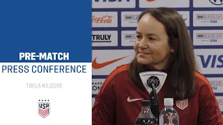 PRE-MATCH PRESS CONFERENCE: Twila Kilgore | USWNT vs. Canada | April 8, 2024