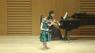 Saint-Saens Violin Concerto no.3 b minor, op.61 3rd  (8yrs , 1/2 🎻)