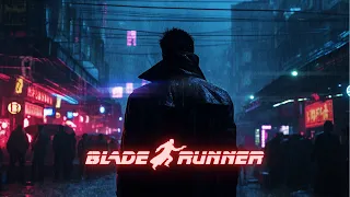 Blade Runner Nights: Cyberpunk Ambient Music - 1 HOUR of Relaxing Synthwave Ambience for Deep Focus