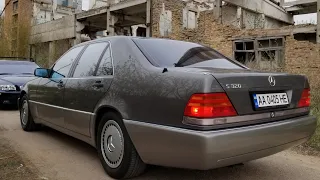 Братан купил КАБАН Mercedes-Benz S-Class W140 КАПСУЛА ВРЕМЕНИ из 90-х. С маленьким пробегом.