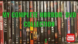 My Complete Horror Dvd Collection!! 2023