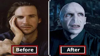 20 Incredible Photos Of Celebrities Before And After Applying Movie Makeup