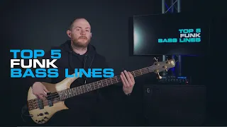 Top 5 Funk Bass Lines