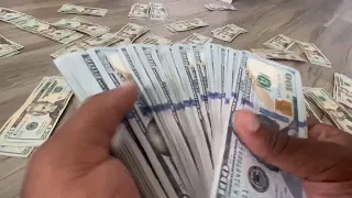 [ASMR Hype] COUNTING MONEY OVER $13,000 CASH *MOTIVATIONAL 💰