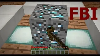 Minecraft FBI OPEN UP meme