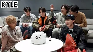 [Озвучка by Kyle] Трансляция BTS "Сюрприз! BTS!!" на V LIVE 19.03.22г