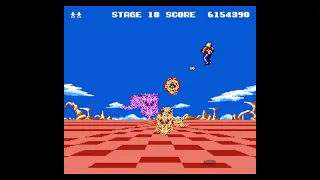 Space Harrier Прохождение 6. STAGE 18. Финал