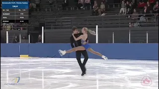 Emmanuelle Proft and Nicolas Nadeau - Championnats québécois d'été 2023. LP.
