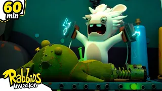 Spooky Rabbids | RABBIDS INVASION | 1H New compilation | Cartoon for Kids