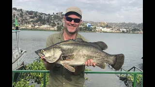 Light tackle fishing for Nile Perch on Lake Victoria