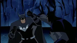 Batman Fights Evil Batman - Justice League