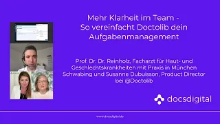 Mehr Klarheit im Team - So vereinfacht Doctolib dein Aufgabenmanagement