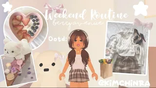 ⋆˚✿˖°  ꒰  Weekend Routine : grwm,cooking,yoga,relaxing,groceries ꒱ ⋆ ｡ ˚