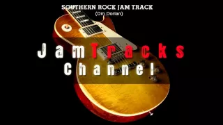 Southern Rock Guitar Backing Track in Dm