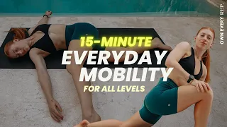 DAY23 #OER BASE | 15 Min. Daily Mobility Routine | Full Body - Follow Along
