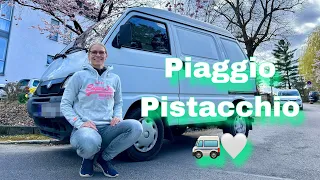 Piaggio Porter Ausbau (3/x) die „Testtür“ mit neuer Türverkleidung und Lackierung 🎨