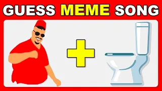 🧐 Can Guess the Best Meme Songs by Emoji in 5 Seconds? Netflix Wednesday, Skibidi Dom, Fake Mr Beast