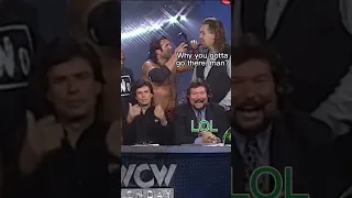 Scott Hall Asks Big Show If Andre Is Really His Dad - 1996 #wcw #nwo #90s