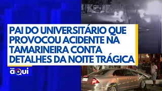 Pai do universitário que provocou acidente na Tamarineira conta detalhes da noite trágica
