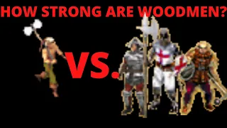 Which units can WOODCUTTERS beat? - Stronghold Crusader