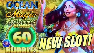 ★NEW SLOT!★ 🧜‍♀️ OCEAN MAGIC BUBBLE BOOST! THIS SLOT IS FISHY! Slot Machine (IGT)