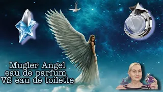 #mugler #muglerangel Mugler Angel eau de parfum VS eau de toilette