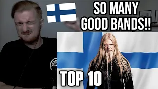 Reaction To Top 10 Finnish Metal Bands Ever